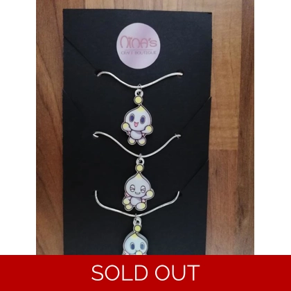 Sonic The Hedgehog - Chao 3 Piece Necklace Set